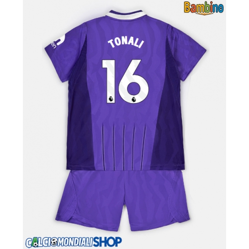 Maglie da calcio Tottenham Hotspur Sandro Tonali #16 Terza Maglia Bambino 2026-27 Manica Corta + Pantaloni corti)
